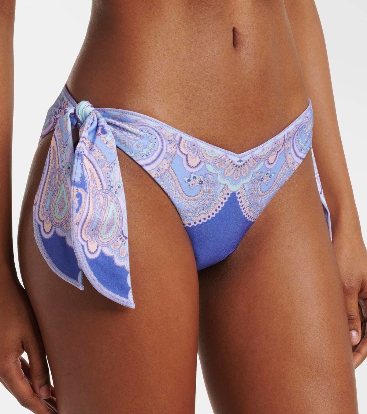 Zimmermann Maxine Scarf Tie paisley bikini