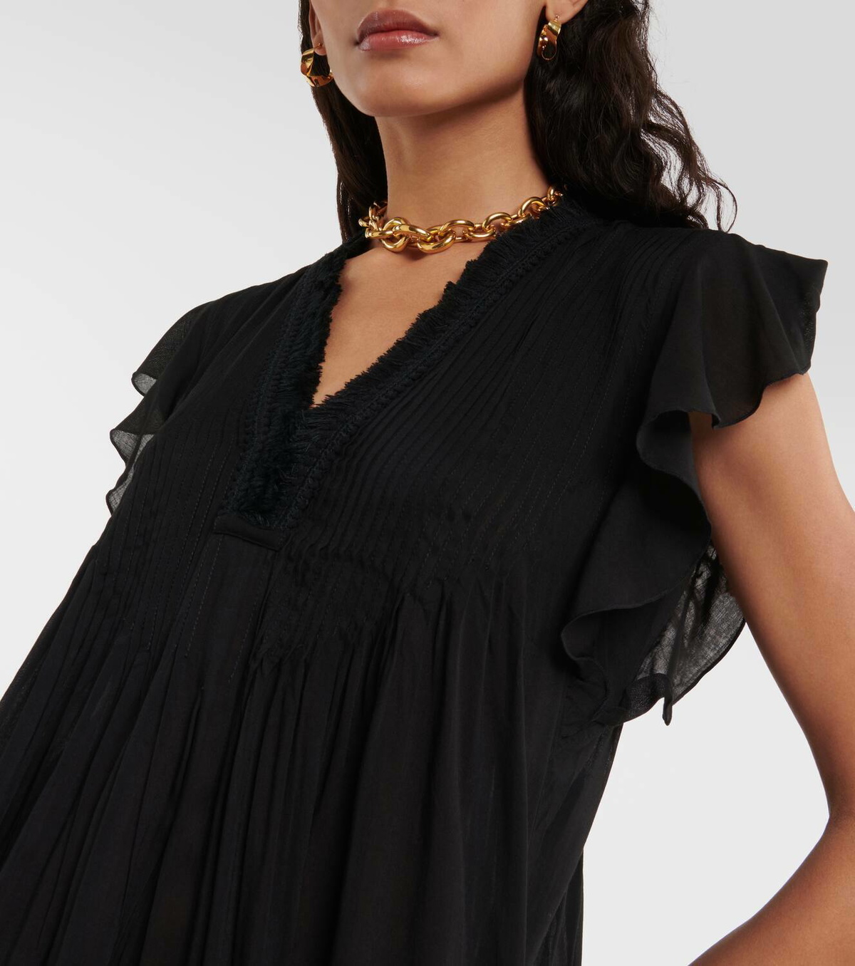 Poupette st barth black store sasha dress