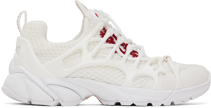 Photo: 44 Label Group White Symbiont Sneakers
