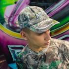 END. x Aries Moto Dodgem Cap in Black/Camo 