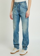 Maison Margiela Twisted-seam Straight-leg Jeans Denim