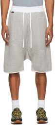 BYBORRE Grey Knit Shorts