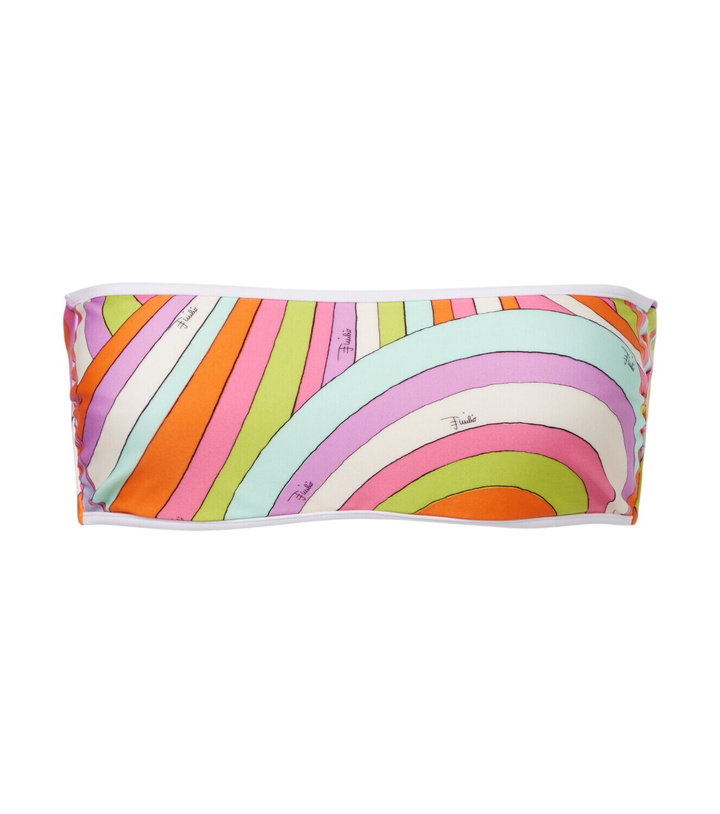 Photo: Pucci Iride bandeau bikini top