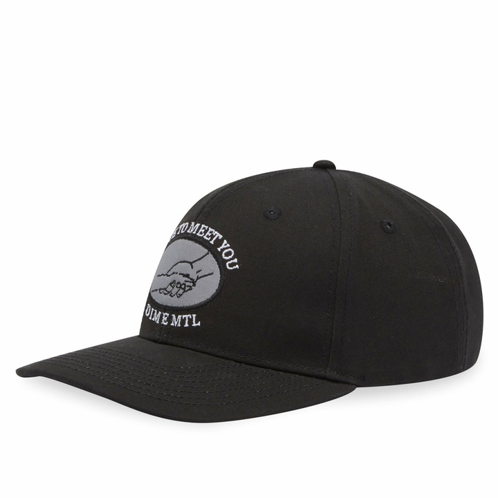 Photo: Dime Men's Greetings Full Fit Cap in Black 