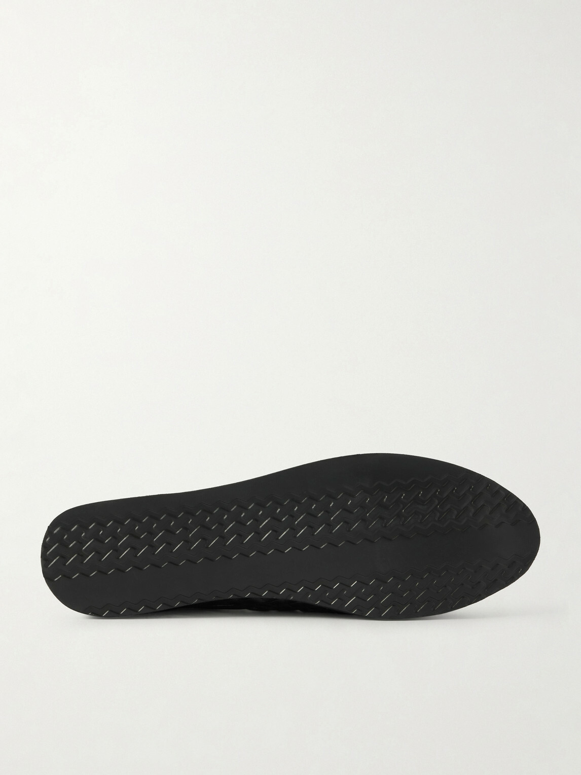 Yuketen - Alejandro Woven Leather Huarache Sandals - Black