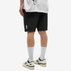 Men's AAPE Now Badge Nylon Shorts in Black