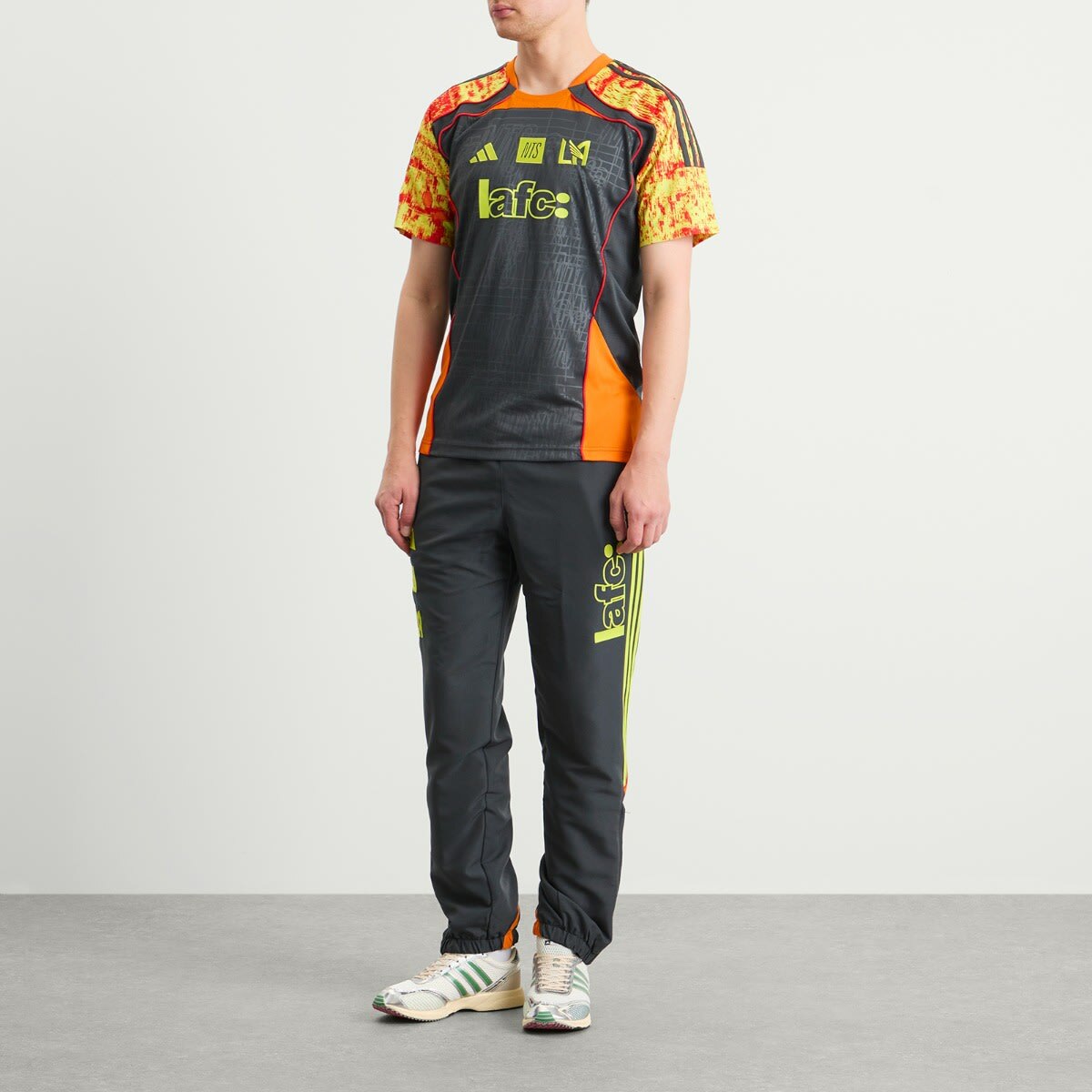 Adidas Los Angeles FC NTS Track Pant in Dark Grey