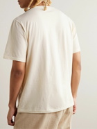 Auralee - Cotton and Cashmere-Blend Jersey T-Shirt - Neutrals