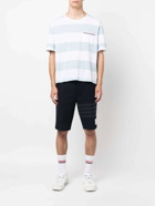 THOM BROWNE - Striped Cotton T-shirt