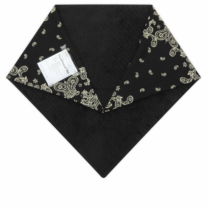 Photo: Satisfy Fuzzfleece AD Bandana in Black 