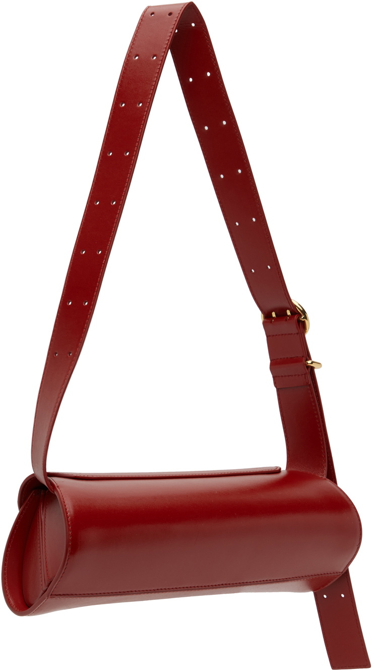 Jil Sander mini Cannolo shoulder bag - Red