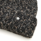 Closed Women's Knitted Hat in Dark Grey 