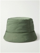LOEWE - Logo-Appliquéd Padded Nylon Bucket Hat - Green
