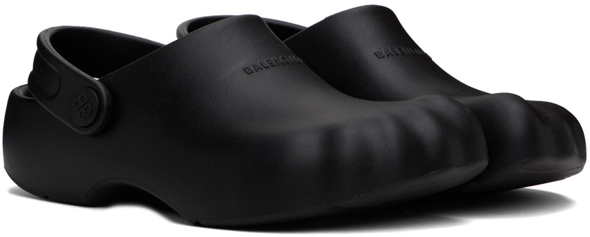 Balenciaga Black Sunday Molded Mule Loafers