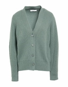 Fedeli Womens Cardigan in Sage green