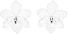 HUGO KREIT Transparent Iris Earrings