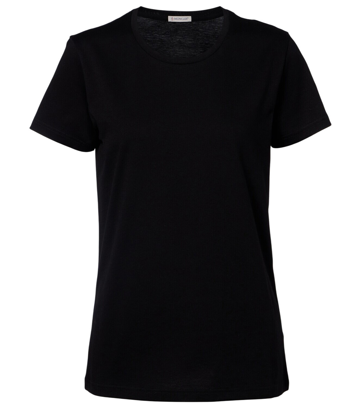 Moncler Black Maglia Manica Corta T-shirt Moncler