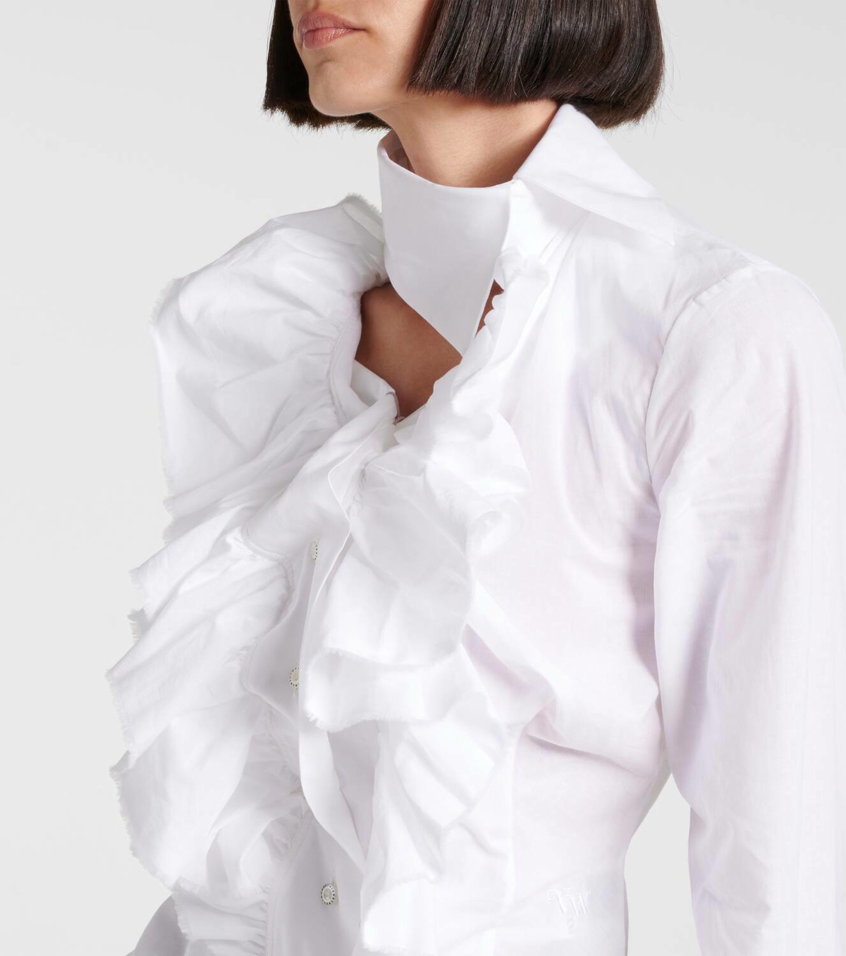 Vivienne Westwood Wizard Frill ruffled cotton shirt Vivienne Westwood