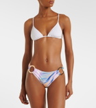 Alexandra Miro Tanga printed bikini bottoms