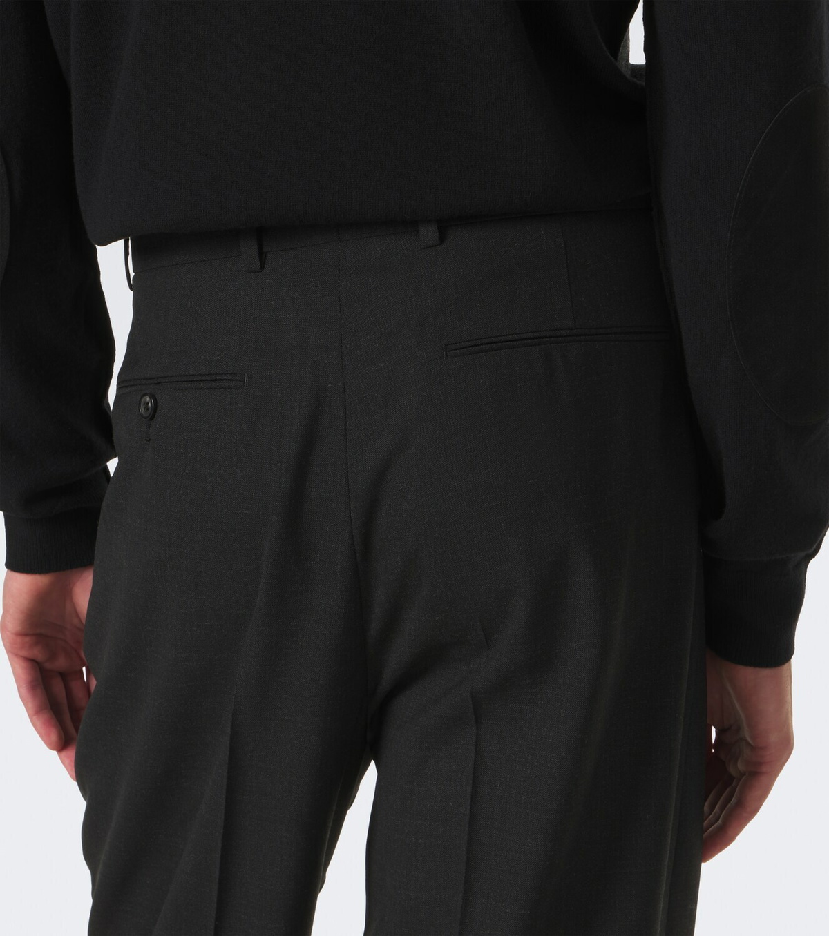 Maison Margiela Wool wide-leg pants
