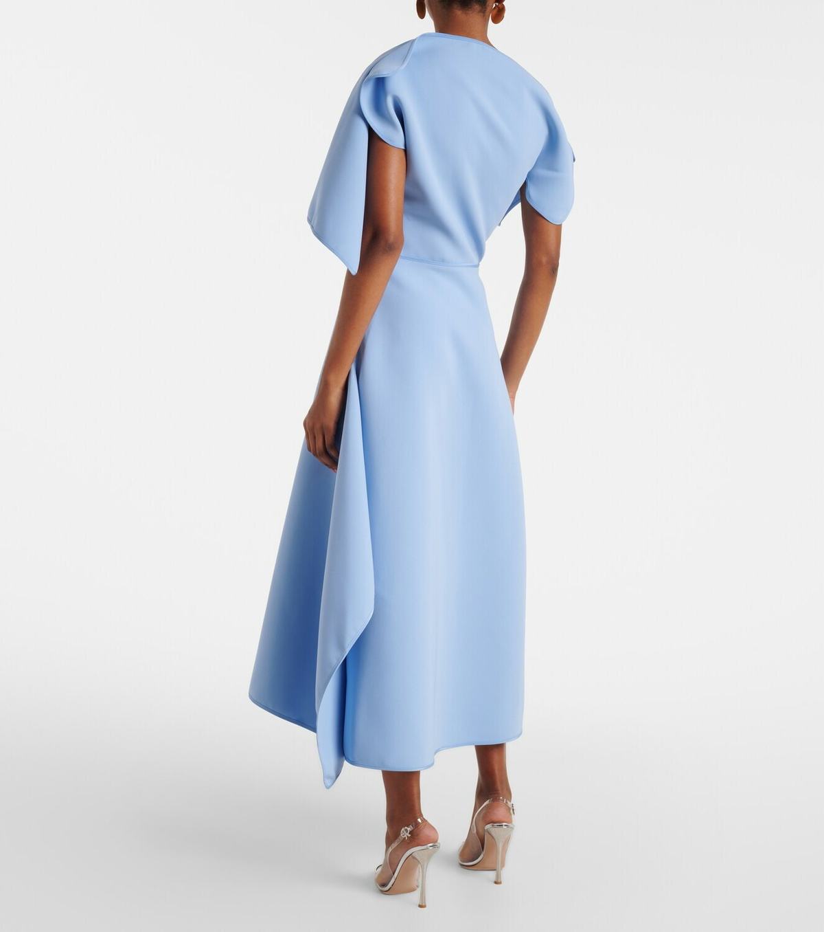 Maticevski Diadem draped midi dress