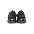 Prada Black and Silver Metallic Cloudbust Sneakers