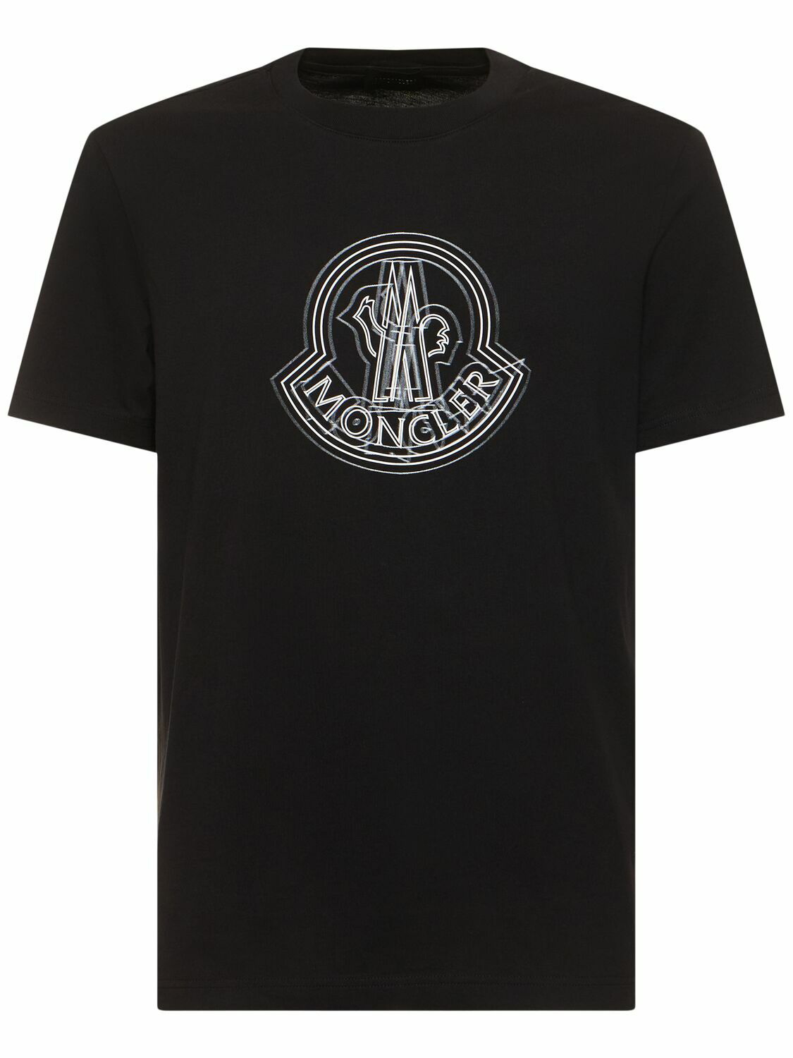MONCLER Logo Cotton T-shirt Moncler