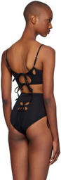 J.Kim Black Chilla Bikini Top