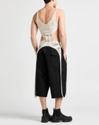 Rick Owens Mens Tank top Cream