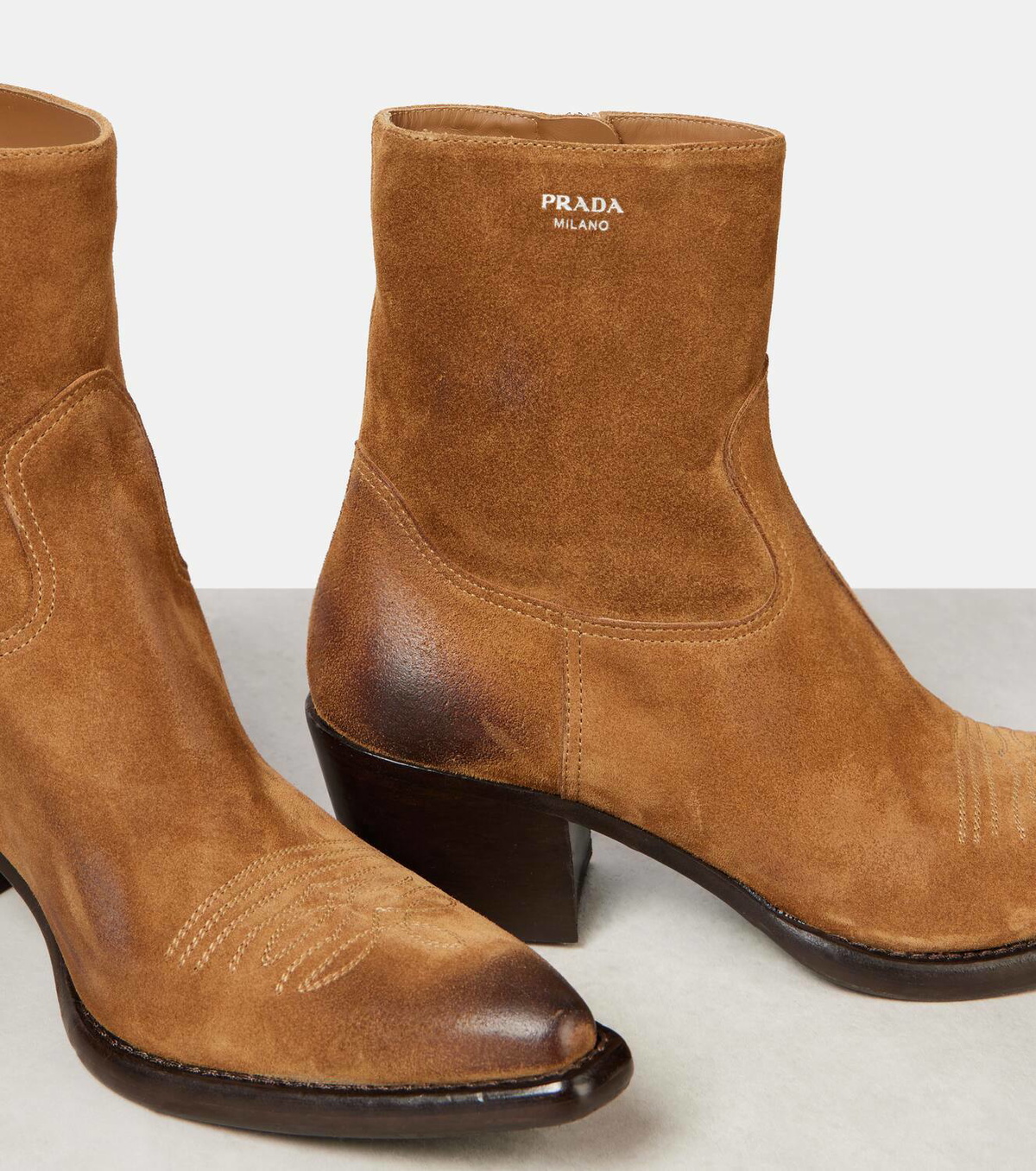 Prada Suede 45 ankle boots Prada