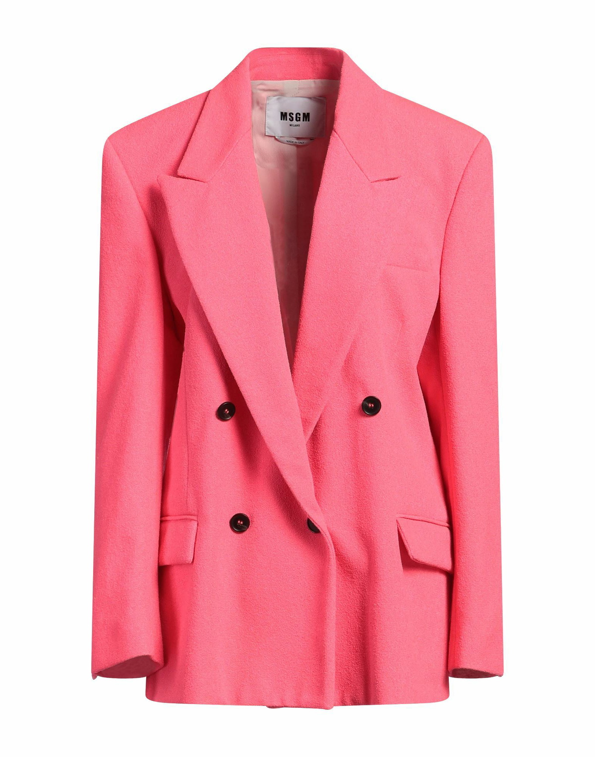 Msgm Womens Blazer Fuchsia