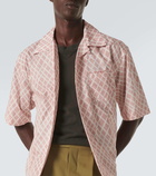 Marni Printed cotton bowling shirt