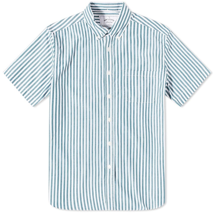 Photo: Portuguese Flannel Popline Short Sleeve Shirt