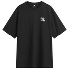 The North Face Men's HKE Backpack Relaxed T-Shirt in Tnf Black