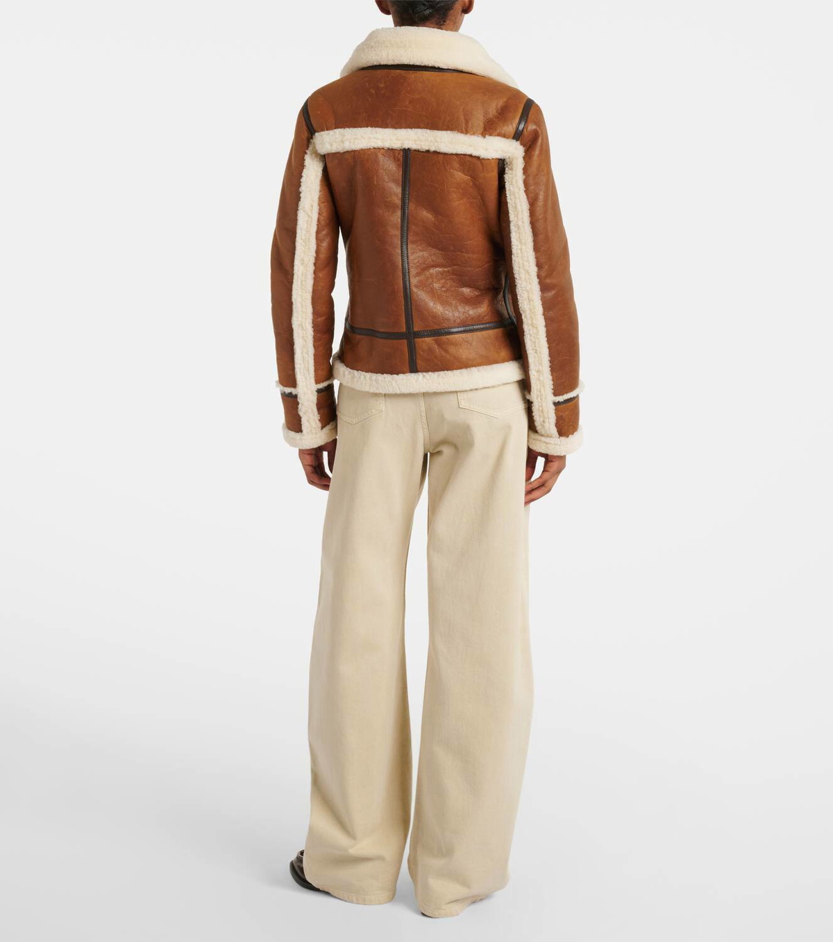 Proenza Schouler Arlo shearling-lined leather jacket