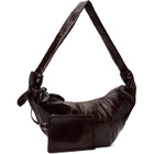 LEMAIRE Brown Large Croissant Bag