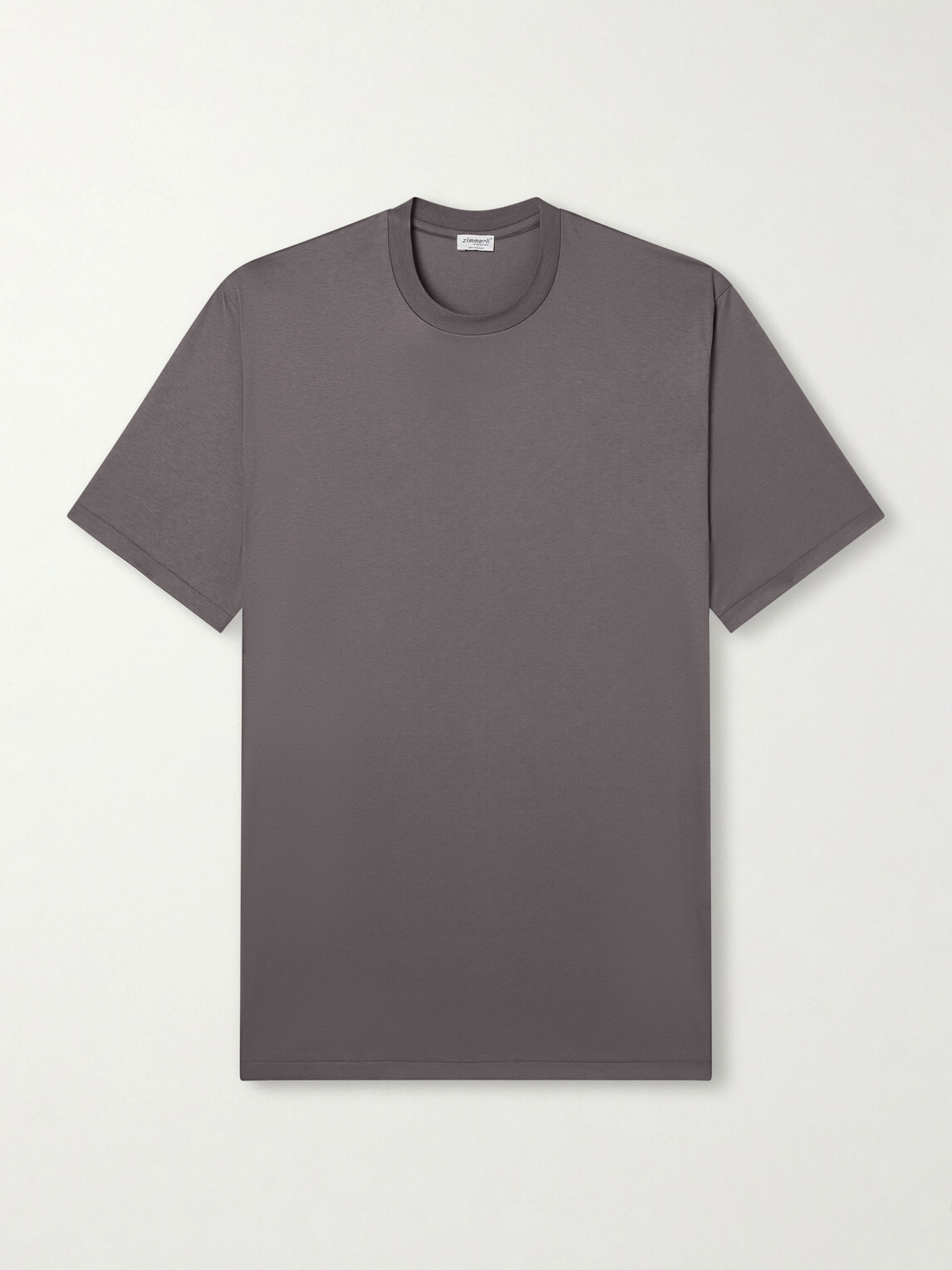 Zimmerli - Cotton-Jersey T-Shirt - Brown