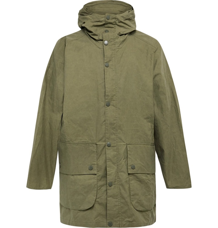Photo: Barbour White Label - Bedale Cotton-Ripstop Hooded Jacket - Green