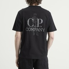 C.P. Company Men's Embroidered Sailor 1020 T-Shirt in Black