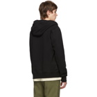 Naked and Famous Denim Black Zip-Up Hoodie