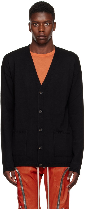 Photo: Rick Owens Black Peter Cardigan