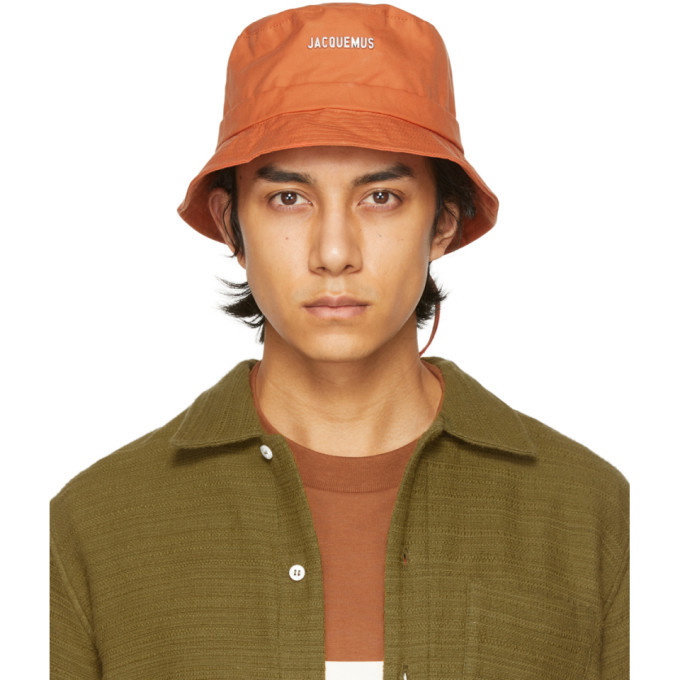 Photo: Jacquemus Orange Le Bob Gadjo Hat