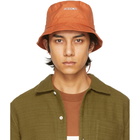 Jacquemus Orange Le Bob Gadjo Hat