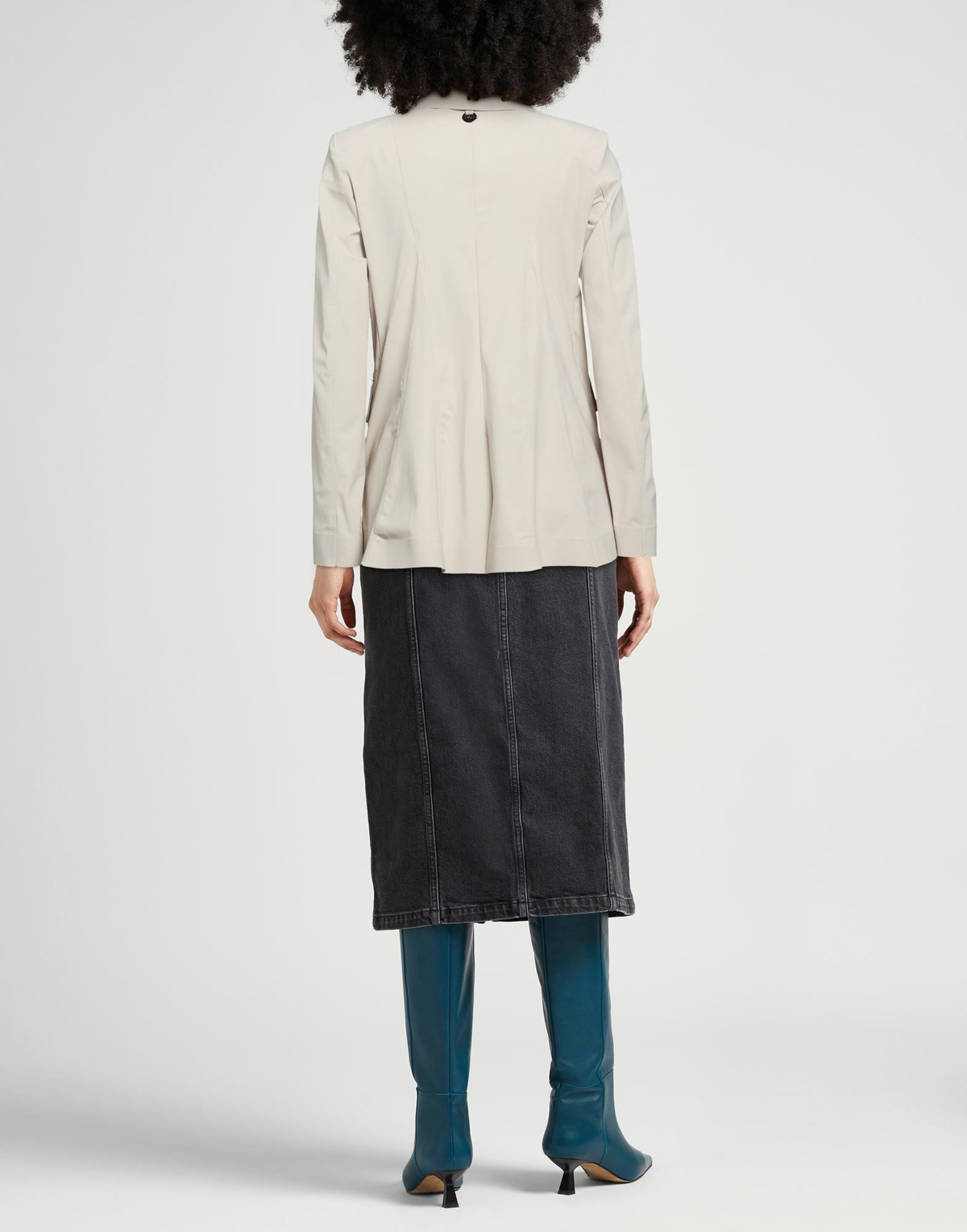 High Womens Blazer Light in Grey