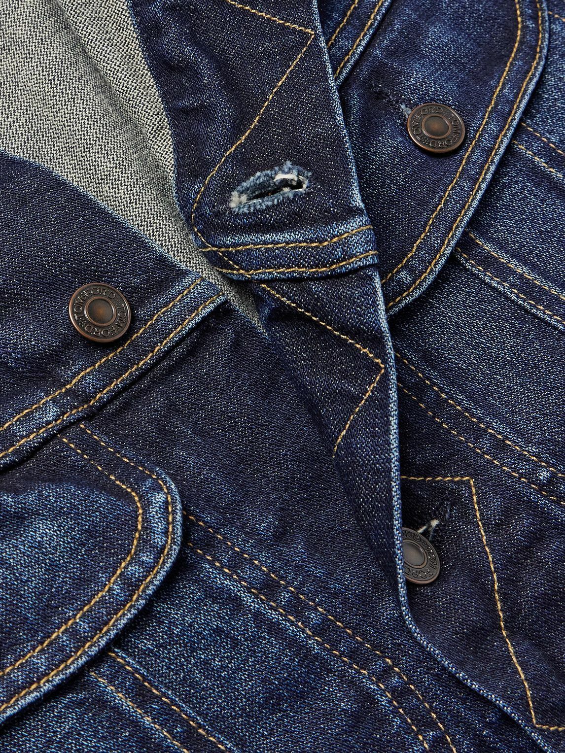 TOM FORD - Denim Jacket - Blue