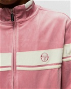 Sergio Tacchini Damarindo Velour Track Jacket Pink - Mens - Track Jackets