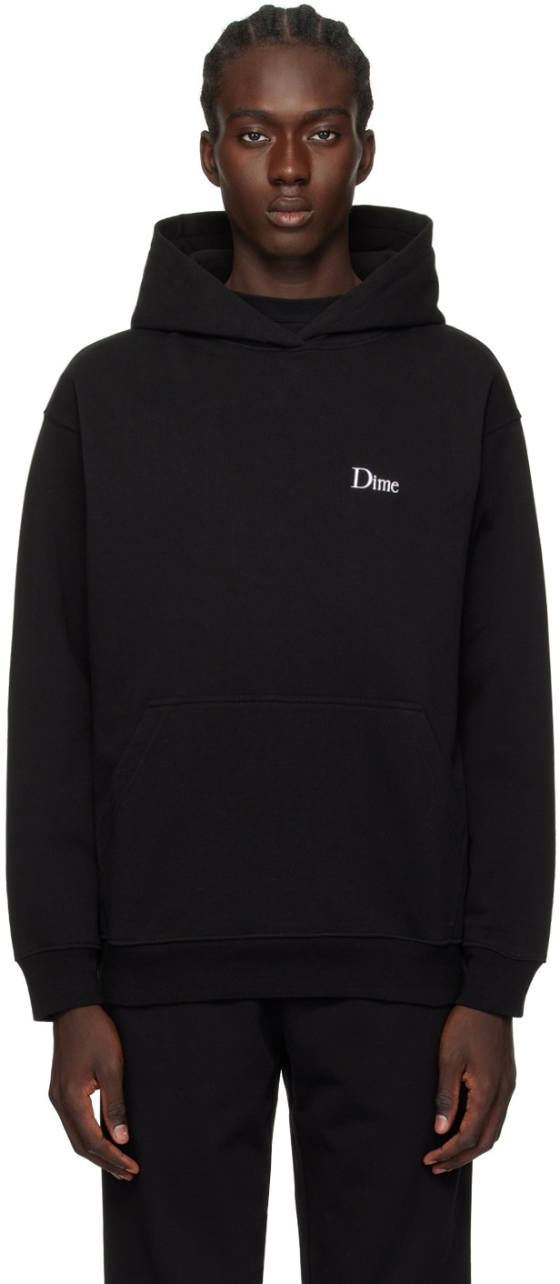 Dime Black Classic Hoodie Dime