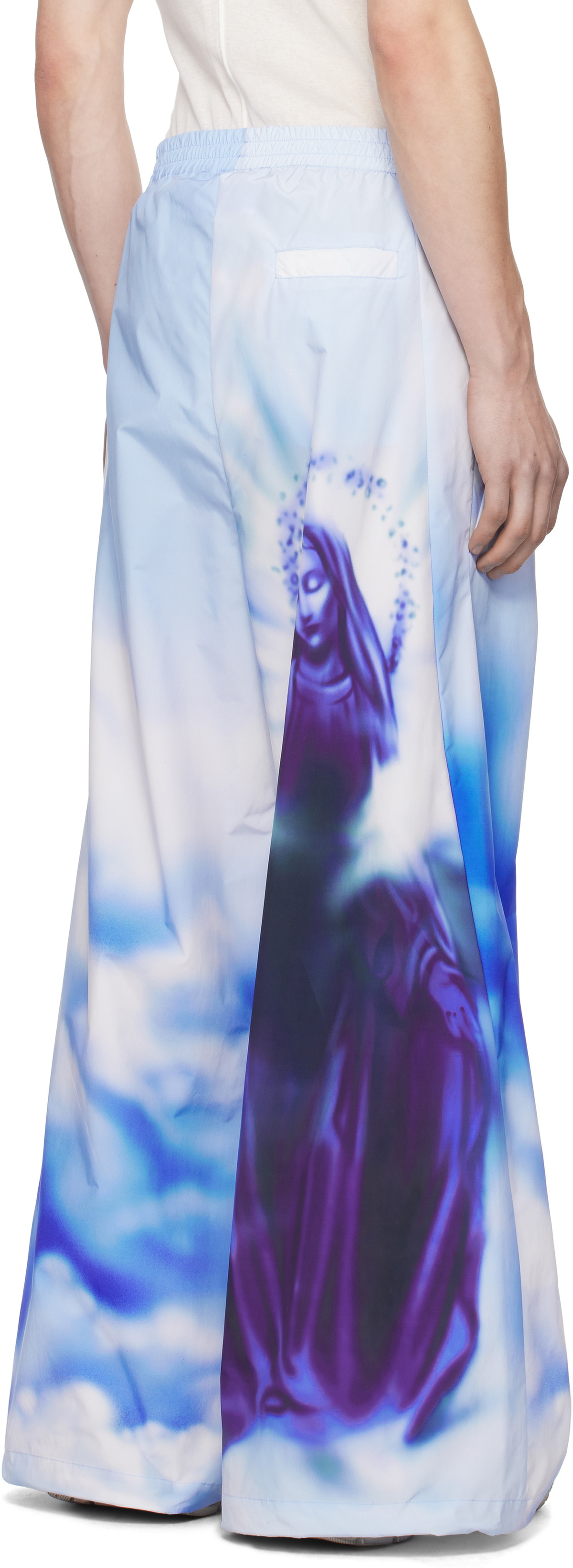 Gerrit Jacob Blue Printed Track Pants