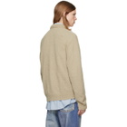 OUR LEGACY Beige Evening Polo Cardigan
