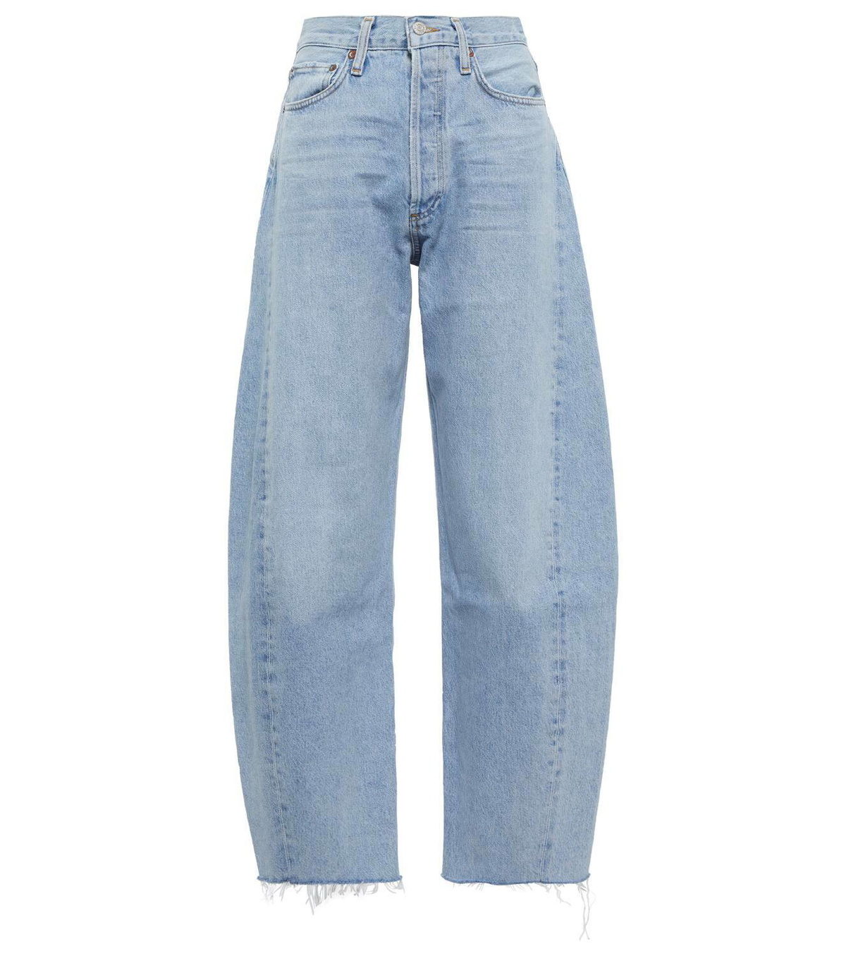 Agolde Luna high-rise barrel-leg jeans AGOLDE